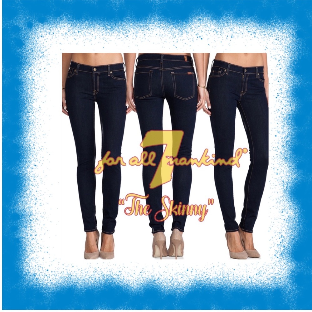 7 For All Mankind The Skinny Jeans